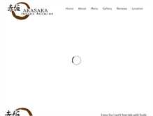 Tablet Screenshot of akasakajs.com